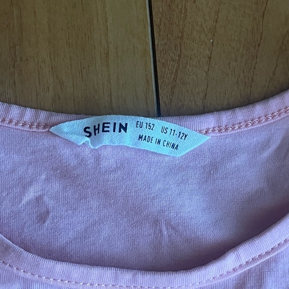 Girls flounce sleeve Hi-lo hem top and floral print legging 11-12 - Picture 3 of 13